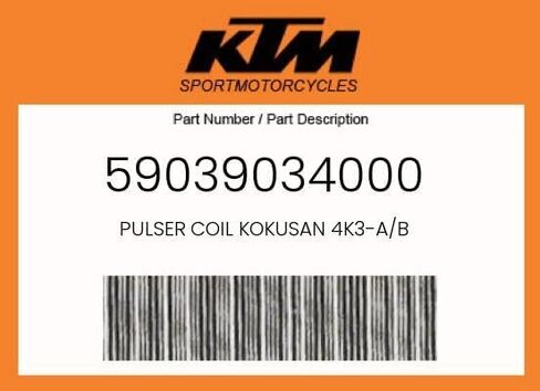 Ktm ملف نابض أصلي Kokusan 4K3-A/B - 59039034000 in Kuwait