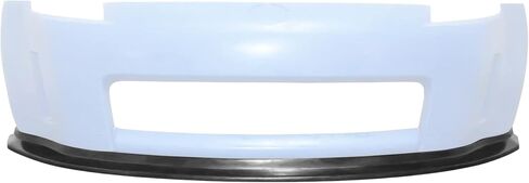 IKON MOTORSPORTS، الشفة الأمامية الممتصة للصدمات متوافقة مع 2003-2005 Nissan Fairlady Z33 350Z، IKON V7 Style Black PU Air Dam Chin Spoiler Splitter، 2004 in Kuwait