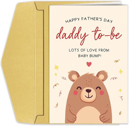 Funny Father's Day Card for Dog Daddy, Cute Father's Day Card from Dog, Happy Father's Day To The World's Best Dog Daddy in Saudi Arabia