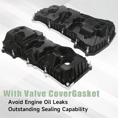 Engine Valve Covers Set Left & Right Compatible with Ford F-150 Expedition Transit 150 250 350 Lincoln Navigator 3.5L V6 Turbo Replace BL3Z-6582-H DL3Z-6582-C in Saudi Arabia