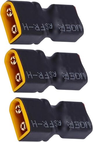 Male XT60 to Female Deans-T Connector Adapter 3 pcs for RC Car Plane Lipo Battery ESC in Saudi Arabia