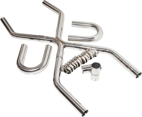 3 بوصة العالمي الفولاذ المقاوم للصدأ أنابيب العادم أنابيب X-Pipe مجموعة أنابيب T304 SS LS محرك مبادلة (3 ") in Kuwait