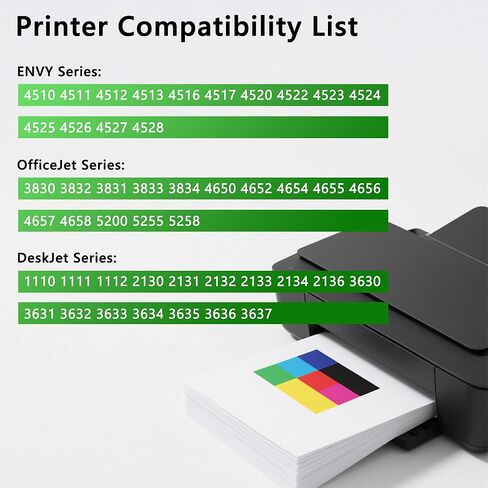 63XL Ink Cartridge Black and Color Combo Pack Replacement for HP Ink 63 XL for Envy 4520 4512 OfficeJet 3830 4650 5258 5255 5200 4655 DeskJet 1112 2130 3630 Printers (2-Pack) in Saudi Arabia