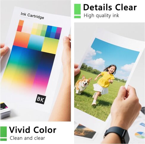 63XL Ink Cartridge Black and Color Combo Pack Replacement for HP Ink 63 XL for Envy 4520 4512 OfficeJet 3830 4650 5258 5255 5200 4655 DeskJet 1112 2130 3630 Printers (2-Pack) in Saudi Arabia