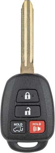Vurkcy Key Fob Replacement for 2013-2018 Toyota RAV4/ 14-19 Highlander/ 18-19 Sequoia Car Keyless Entry Remote Control, GQ4-52T GQ452T, 4 Buttons in Kuwait
