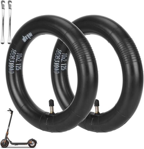 ulip 10x2.125 Inner Tube with Straight Valve for Ninebot F30 F20 F25 F40 Scooter for 10 inch Scooter 2 PCS in Kuwait