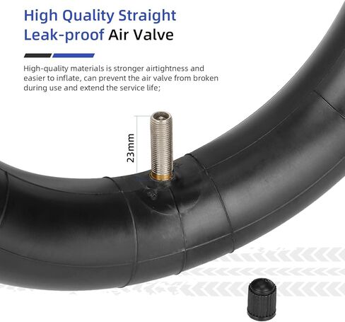 ulip 10x2.125 Inner Tube with Straight Valve for Ninebot F30 F20 F25 F40 Scooter for 10 inch Scooter 2 PCS in Kuwait