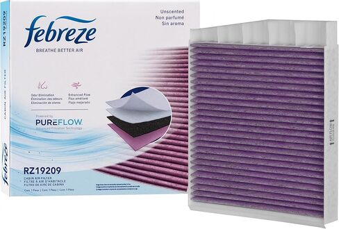 Febreze Odor Control Cabin Air Filter by PUREFLOW RZ19209 Fits 2007-2014 Volvo XC90 3.2L; 2003-2009 S60 2.5L; 2003-2007 XC70, V70 2.5L; 2003-2014 XC90 2.5L; 2001-2007 V70 2.4L in Kuwait
