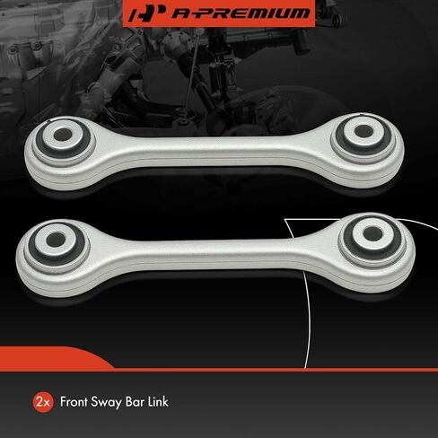 A-Premium 2 x Front Sway Bar Links Stabilizer Bar Links, Compatible with Audi A4 A6 allroad, A5 A6 A8 Quattro, A7 Sportback, e-tron S Sportback, Q5 PHEV, Q7, Q8, RS Q8, RS5, RS7, S4 & Porsche Cayenne in Kuwait