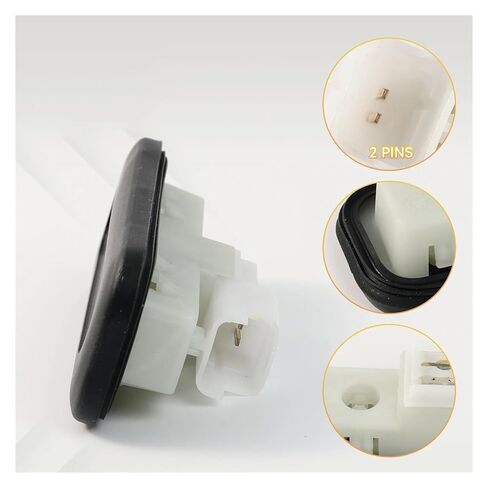 زر تحرير الباب الخلفي متوافق مع Citroen لـ C2 لـ C4 06- لـ C5 C6 6490R3 6490.R3 9676028380 مفتاح باب صندوق السيارة in Kuwait