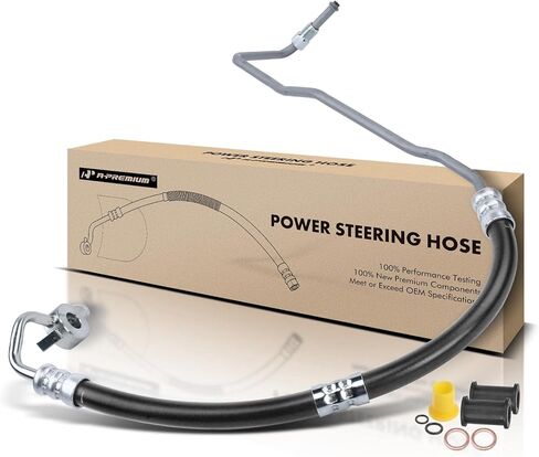 مجموعة خط خرطوم ضغط التوجيه المعزز A-Premium متوافقة مع Toyota FJ Cruiser 2010 2011 2012 2013 2014، 4.0 لتر، مضخة إلى ترس/رف in Kuwait