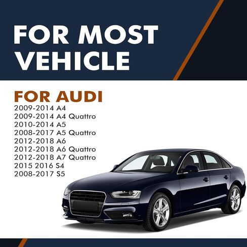 زوج تلقائي PM من 2 ممتص الصدمات الخلفي متوافق مع 2009-2016 Audi A4 quattro مع نظام تعليق رياضي in Kuwait