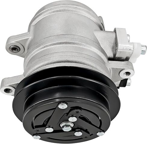 14628303200 717114 A/C Compressor Fit for Mahindra Tractor 4510/5010/2538 Delphi SP-10 1GRV 12Volt, Replace 508-815 T4145-87291 in Saudi Arabia