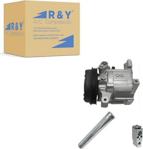 RYC Automotive Air Conditioning Compressor and Clutch Kit KT FA11 (Fits Subaru Forester 2.5L 2003-2004) in Kuwait
