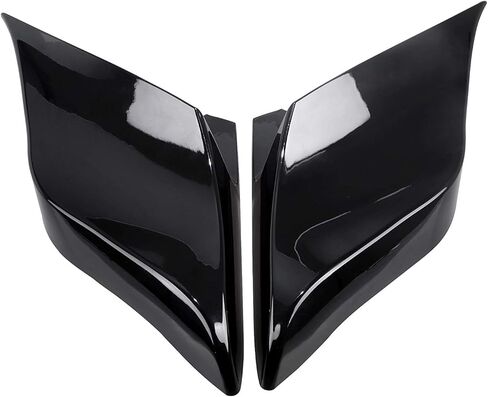 SHMTOOL Left Right Vivid Black Stretched Extended Side Cover Panel for Harley Touring Baggers models Electra Street Road Glide 2014-2023,Matching with 4.5" Stretched Saddle Bags in Kuwait