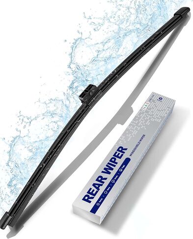 11" Rear Wiper Blades for Hyundai Santa Fe 2024-2026, Quiet and Streak-Free 9 Inch Back Windshield Wiper Replacement All-Weather OEM Automotive Accessories Car Window Wipers in Kuwait