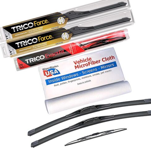 Performance Beam Wipers compatible with Nissan 300ZX 1985 (Set of 3) w/Rear Wiper Wiper Blades in Kuwait