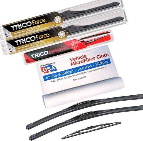 Performance Beam Wipers compatible with Nissan 300ZX 1985 (Set of 3) w/Rear Wiper Wiper Blades in Kuwait