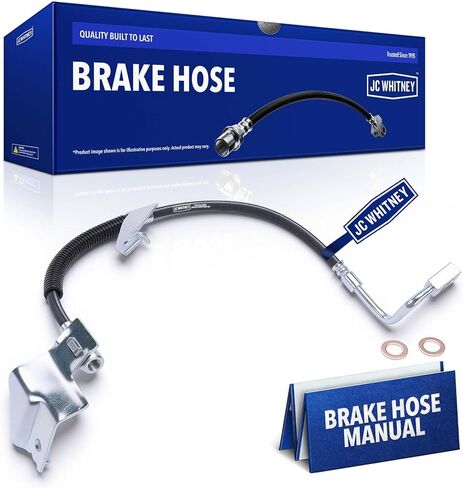JC Whitney JFBAJCWBHH00189 خرطوم الفرامل الهيدروليكي الأيمن الأمامي - متوافق مع Ford F-150 97-03، F-250 97-99، F-150 Heritage 2004، Expedition 97-02، Lincoln Navigator 98-02، Blackwood 2002 in Saudi Arabia