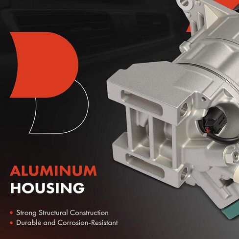 A-Premium Air Conditioner AC Compressor with Clutch Compatible with Nissan Pathfinder 2022 2023 2024 in Kuwait