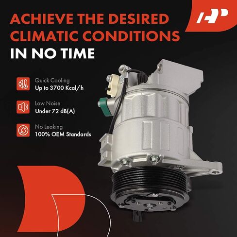 A-Premium Air Conditioner AC Compressor with Clutch Compatible with Nissan Pathfinder 2022 2023 2024 in Kuwait