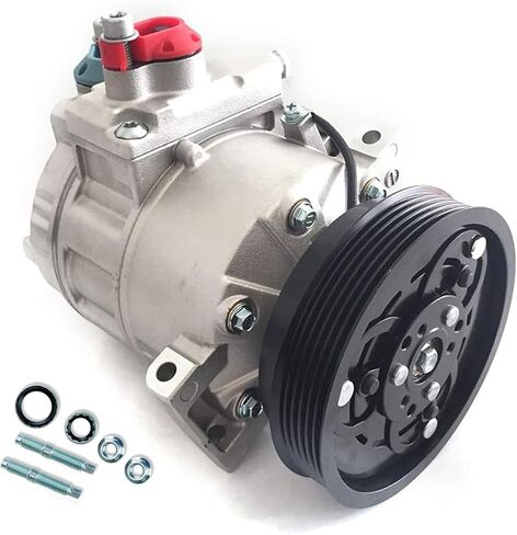 ضاغط تكييف الهواء مع القابض يناسب فولفو S60 S80 XC60 XC70 XC90 V70 لاند روفر LR2 3.2L تكييف وضاغط للهواء لـ CO 11323C in Kuwait