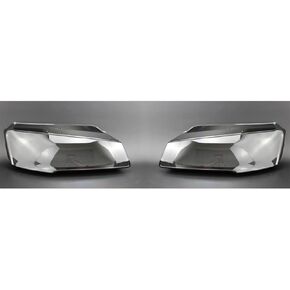 Car Front Headlight Cover for Audi A8 2014-2017, Lights Lamp Hoods Glass Lens Caps Shell Protector Replacement Accessories,A/Right in Saudi Arabia
