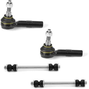 Suspension Kit Outer Tie Rod End & Sway Bar Front 4pcs for Explorer for Sport Trac for Mountaineer Steel in Saudi Arabia