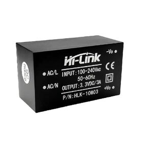 5pcs/lot 220v 3.3V 10W AC DC Isolated Switching Step Down Power Supply Module AC DC Converter HLK-10M03 in Saudi Arabia
