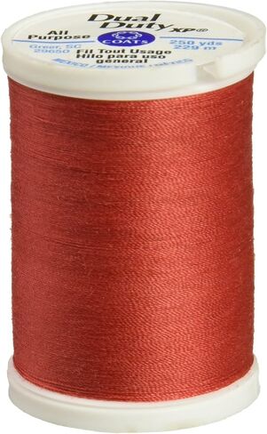 Coats Thread & Zippers S910-2170 Dual Duty XP General Purpose Thread, 250-Yard, Red Geranium in Saudi Arabia