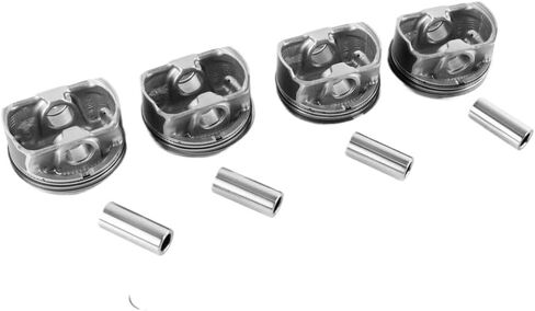 Pistons and Rings Set 4pcs for 2011-2013 Sonata and Optima 2.4L G4KJ Engine - Replaces OE Numbers 23510-2G500, 23510-2GGA0, 23510-2G540 in Saudi Arabia