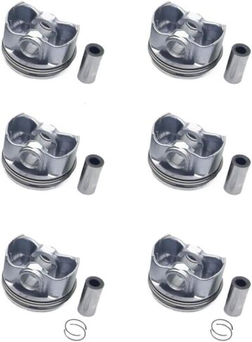 Piston Rings Set for M272 2.5L 3.0L V6 DOHC Engines Compatible with C E CLK CLS ML R S SL SLK 2005-2015 in Saudi Arabia