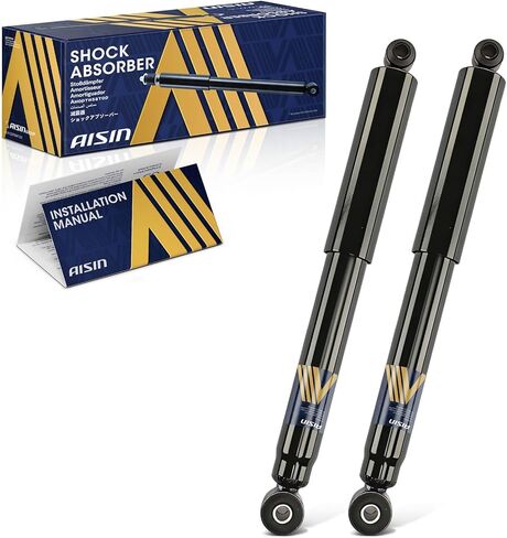 AISIN AFTERMARKET SABN-01467 Set of 2 Rear Suspension Shock Absorber - Compatible with Nissan Frontier 2009-2021, Xterra 2005-2015 in Kuwait