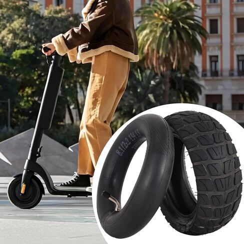 8.5x3.0 Electric Scooter Tire and Inner Tube with Tire Lever, 8.5 Inch Off-Road Tire for VSETT 8 VSETT 9 Zero 8 Zero 9-2 Pack in Saudi Arabia