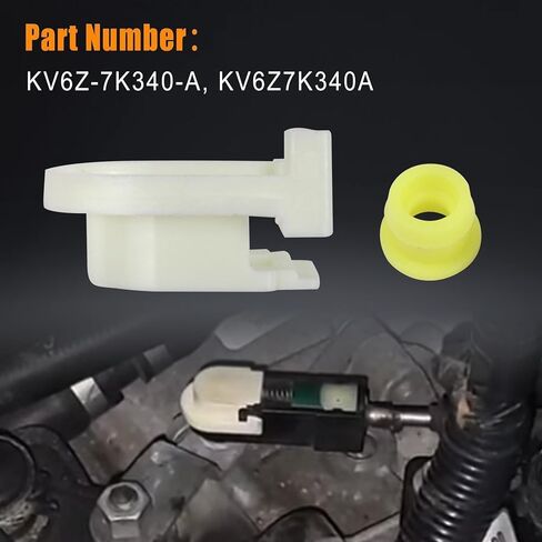 Transmission Shifter Cable Bushing with Cap Compatible with Ford Edge 2015-2018 Fusion 2013-2016 Escape 2013-2019 Transit Connect 2013-2021 C-Max 2013-2021 Replace KV6Z-7K340-A DG9Z-7S004-A in Saudi Arabia