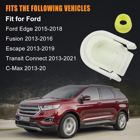 Transmission Shifter Cable Bushing with Cap Compatible with Ford Edge 2015-2018 Fusion 2013-2016 Escape 2013-2019 Transit Connect 2013-2021 C-Max 2013-2021 Replace KV6Z-7K340-A DG9Z-7S004-A in Saudi Arabia