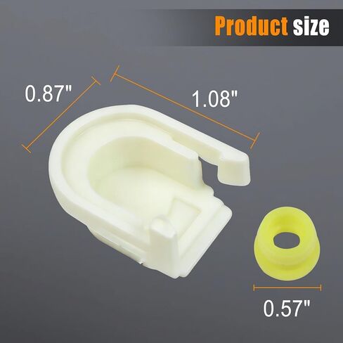 Transmission Shifter Cable Bushing with Cap Compatible with Ford Edge 2015-2018 Fusion 2013-2016 Escape 2013-2019 Transit Connect 2013-2021 C-Max 2013-2021 Replace KV6Z-7K340-A DG9Z-7S004-A in Saudi Arabia