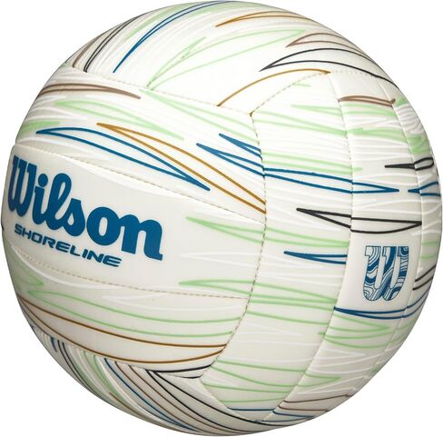 WILSON Shoreline Soft Gen Green Volleyball - Official Size, Light Blue in Saudi Arabia