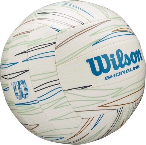 WILSON Shoreline Soft Gen Green Volleyball - Official Size, Light Blue in Saudi Arabia