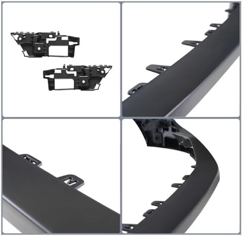 Fit for 2021 2022 2023 Ford F-150 Front Upper Bumper Cover Trim w/Bumper Brackets in Saudi Arabia