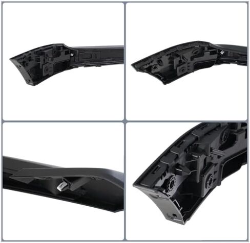 Fit for 2021 2022 2023 Ford F-150 Front Upper Bumper Cover Trim w/Bumper Brackets in Saudi Arabia