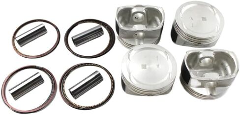 4 Pcs Engine Piston Rings Set Compatible with Sonata G4KE 2.4L 2007–2019 Engines - Replaces 23410-2G200 2341025201 in Saudi Arabia