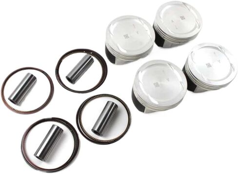 4 Pcs Engine Piston Rings Set Compatible with Sonata G4KE 2.4L 2007–2019 Engines - Replaces 23410-2G200 2341025201 in Saudi Arabia
