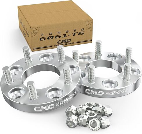 Customadeonly 5x115 to 5x114.3 Wheel Adapters (2pcs 20mm Thick) Center Bore 74mm, M12x1.5 Studs, Enable 5x115 Hub to Mount 5x114.3 Wheels 5x4.52 to 5x4.5 -Trimming Factory Studs May Required in Kuwait