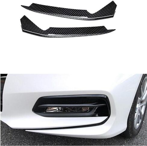 x xotic tech Exterior Front Fog Light Eyebrow Bezel Frame Cover Trim, Chrome, Compatible with Honda Accord 10th Gen 2018-2020 in Kuwait