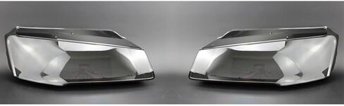 Car Front Headlight Cover for Audi A8 2014-2017, Lights Lamp Hoods Glass Lens Caps Shell Protector Replacement Accessories,A/Right in Saudi Arabia