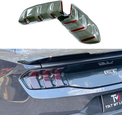 TML Smoked Acrylic Head Light Covers for 2024+ Ford Mustang in Saudi Arabia