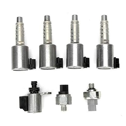 Transmission solenoids kit Pressure Sensor 7pcs for NIS-san M-itsubishi Renault S-uzuki I-nfiniti RE0F10D JF016E JF017E CVT8 in Kuwait