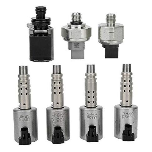 Transmission solenoids kit Pressure Sensor 7pcs for NIS-san M-itsubishi Renault S-uzuki I-nfiniti RE0F10D JF016E JF017E CVT8 in Kuwait