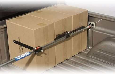 Heininger HitchMate Black 4017 Cargo StabiLoad Divider Bar (عبوتان) - مناسب عالمي لموديلات HitchMate 4015 و4016 - شريط مقسم البضائع للشاحنة in Kuwait